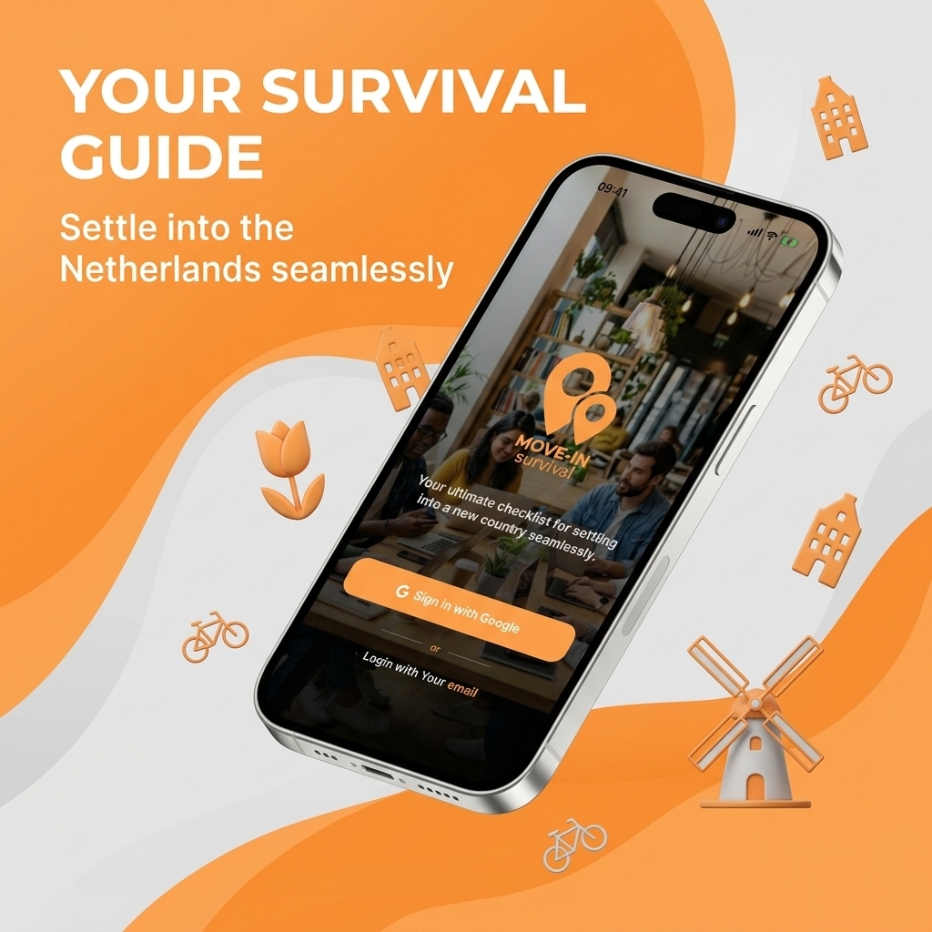 Move-In Survival Guide - Navigate your arrival in the Netherlands